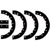 Snow Thrower Paddle set For MTD 21" Snow Blowers 731-0782 731-0781 731-0780 721-0287