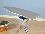 Ironing Board Cover Silver Silicone Coated with Storage Pocket - Fits 14 x 54 Ironing Boards