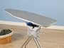 Ironing Board Cover Silver Silicone Coated with Storage Pocket - Fits 14" x 54" Ironing Boards