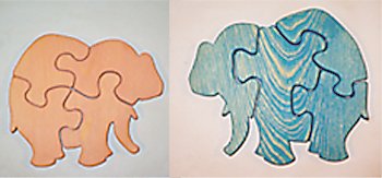 Kitchen: Jigsaw Elephant