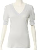 ĒlI50%OFF three dots 1/2 SLV DEEP V-NECK / X[hbc : VlbN ySALE/Z[z