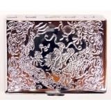 Outer Rebel Fashion Flasks and Smoking Accessories- Japanese Art Dragon Engraved Stainless Steel...