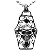 Stainless Steel Skull Pendant