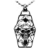 Stainless Steel Skull Pendant
