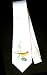 Party Decoration Necktie with wagtail, bird, animal, yellow, motacilla, flava