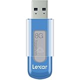 Lexar JumpDrive S50 8 GB USB flash drive - LJDS50-8GBASBNA (Blue)