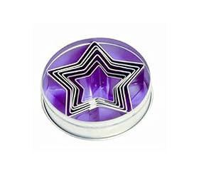 Fox Run 6-Piece Star Cookie Cutter Set