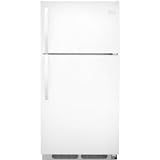 Top Mount Refrigerators:Frigidaire FFTR1515LW 14.8 Cu. Ft. Top Freezer Refrigerator - White