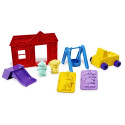 Childrens Toyshop  Toys : Press and Play Moon Sand - School House Kit