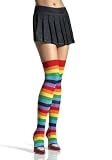 Stripe Socks with Rainbow Stripes