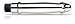 Don Wand Tickle Glass Smooth Pleasure Wand, Silver