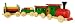 Woodman Kit - Train with Wagons