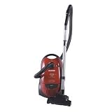 Hoover Telios Canister Vacuum - Metallic Red