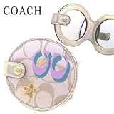 COACH（コーチ） シグネチャーアップリケ コンパクトミラー F61026BIGMC コーチ ミラー