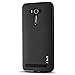 J&D Case Compatible for Zenfone 2 Laser Case, [Drop Protection] [Slim Cushion] Shock Resistant Protective TPU Slim Case for Zenfone 2 Laser ZE550KL/ZE551KL (5.5 inch) Bumper Case - Jelly Black