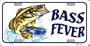 Bass Fever License Plate