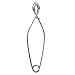 American Educational Stoddard Type Test Tube Clamp, 5" Length, Nickel-Plated Steel