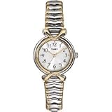 Timex T21854 Ladies Fashion Watch with Two Tone Expansion Band