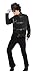 Michael Jackson Deluxe Bad Buckle Jacket, Black, Medium