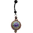 Handcrafted Antique Mood Belly Ring