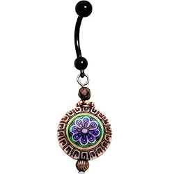 Handcrafted Antique Mood Belly Ring