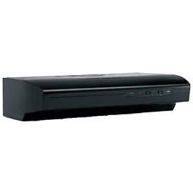 Broan QS136BL 36-Inch Allure Range Hood, Black