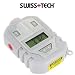 Swiss+Tech SRTWCR-PS Smart-Rule 7-in-1 Ultrasonic Measure with Laser Targeting, Window Gift Box