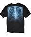 Search : Superman X-ray Skeleton Black T-shirt Tee