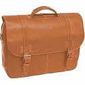 Kenneth Cole Reaction Business and Luggage Columbian Leather Flapover Computer Case
