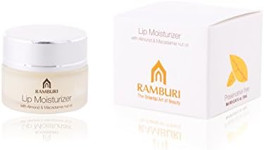 *New* Ramburi (Thailand) Lip Moisturizer with Almond and Macadamia Nut Oil 10ml (0.34oz)