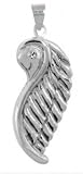 Angel Wing Necklace in Surgical Steel by Inox