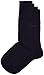 Hugo Boss Men's 2 Pair Plain 75% Cotton Socks 8.5 - 11 Men's Dark Blue