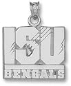 Idaho State Bengals Sterling Silver "ISU Bengals" Pendant