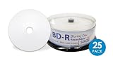 Produkt-Bild: DIGISTOR BD-R Blu-ray Disc 6x 50GB, White Inkjet Printable Surface (25er Pack)