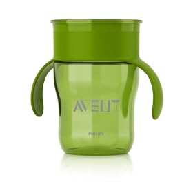 Philips AVENT My First Grown Up Drinking Cup, Green, 9 Ounce: Baby