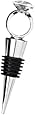 With This Ring Chrome Diamond-Ring Bottle Stopper