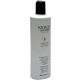 Nioxin Cleanser for Fine Hair, System 1, Natural Hair, 10.1-Ounce Bottles (Pack of 2)
