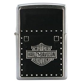 Brushed Chrome, Harley Davidson Saddle Bag