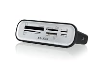 Belkin Hi-Speed USB 2.0 Universal Media Reader, supporting for all major media types including SHDC, Black