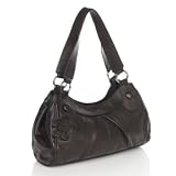 Collection- Chocolate scoop shoulder bag