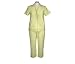 Denim & Co. Stretch Linen Rayon Embroidered 3 Pc. Crop Set