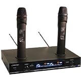 PYLE-PRO PDWM3000 - Dual VHF Rechargeable Wireless Microphone System
