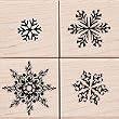 Icicle Snowflakes Quatros by Hero Arts