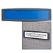 Fellowes(R) Partitions Additions&trade; Name Plate, 2 3/4in.H x 9 1/2in.W x 3/8in.D, Graphite