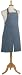 Domestique Denim Chaps, Brushed Blue