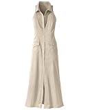 Spiegel Signature Stretch Sateen Collection: Sleeveless Shirtdress
