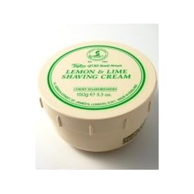 Taylor of Old Bond Street Lemon + Lime Shaving Cream Jar [Health and Beauty]
