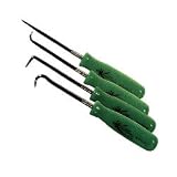 4 Piece Neon Green Pick Set (KTI70075) by K Tool