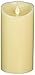 Luminara Flameless Candles Pillar, Vanilla Scented, Ivory, Real Wax, Moving Flame Effect (3.5