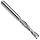 Onsrud Cutter 52-700 Solid Carbide Upcut Spiral O Flute Router Bit, Uncoated (Bright) Finish, 2 Flute, 22 Degree Helix